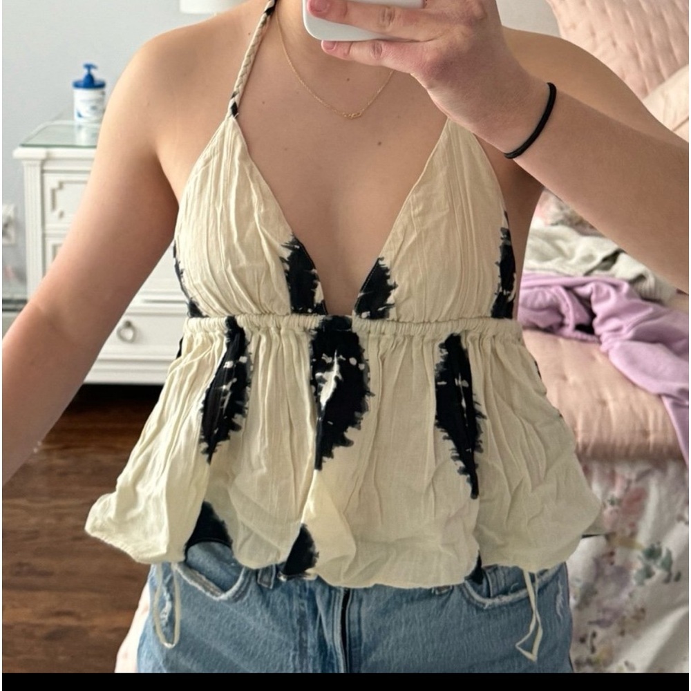 Zara Tie-Dye summer top
